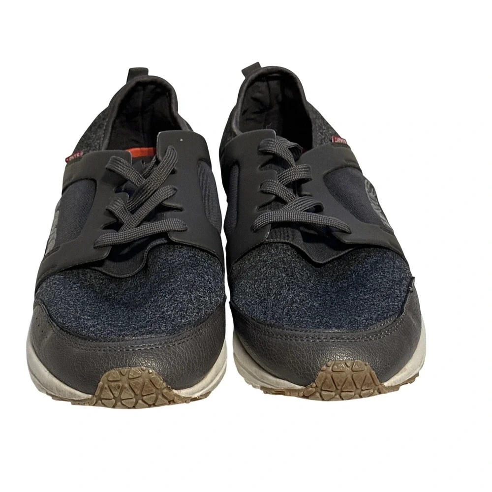 Levis Highland Heather Gray Athletic‎ Shoes Mens Size 13 Comfort Lace up Textile